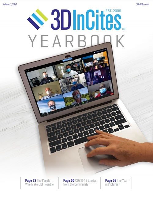 3DInCites YEARBOOK 2021 wurde veröffentlicht / 3DInCites YEARBOOK 2021 has been published